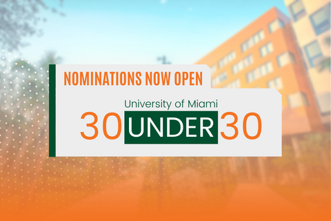 30 under 30 Nominations Now open